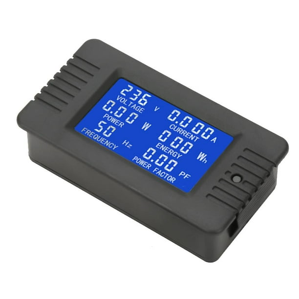 AC Digital Meter 100A LCD Display Multimeter Digital Meter with Closed Type CT Power Energy Voltage Current Frequency Test Black AC Digital Meter 100A LCD Display Multimeter Digital Meter with Closed Type CT Power Energy Voltage Current Frequency Test Black